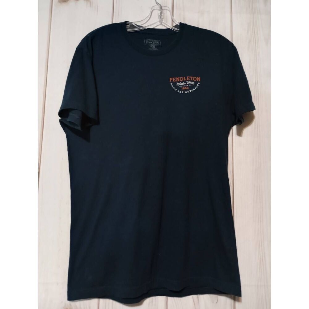 Pendleton Shirt Men's Medium Navy Tshirts Waves Adventure